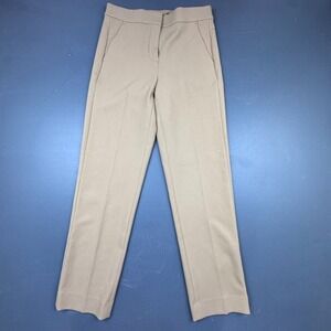 J.Crew Kate Pants Pants Women's 4 Tall Tan Flat Front Dress Trousers Career